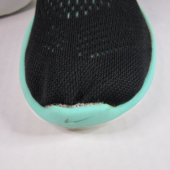 Nike Sneakers FLEX 2016 RUN Black Lace Up Lightweight Running Shoes Gym Womens 9 - Picture 4 of 9